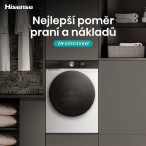 Pračky a sušičky Hisense – pečujte o své oblečení, pečujte o naši planetu