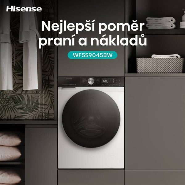 Pračky a sušičky Hisense – pečujte o své oblečení, pečujte o naši planetu