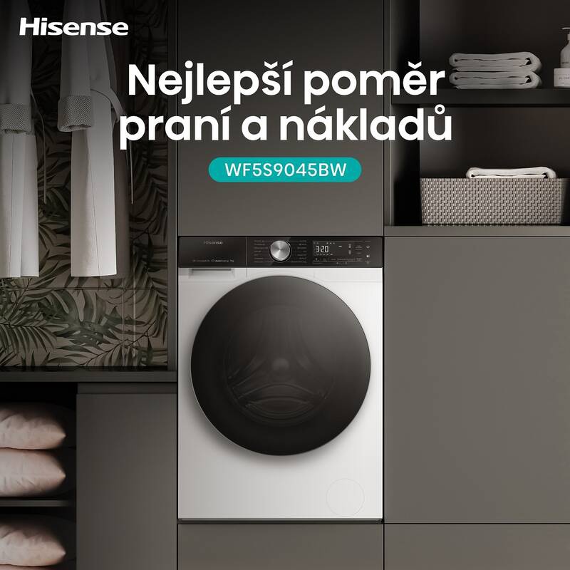 Hisense - nejlepší poměr praní a nákladů